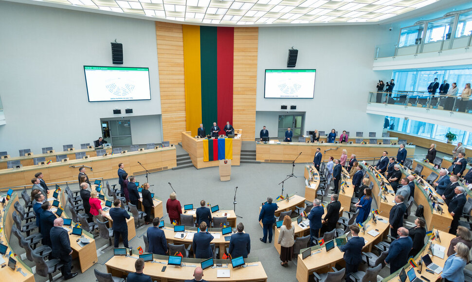 Seimo IV pavasario sesijos pradžia