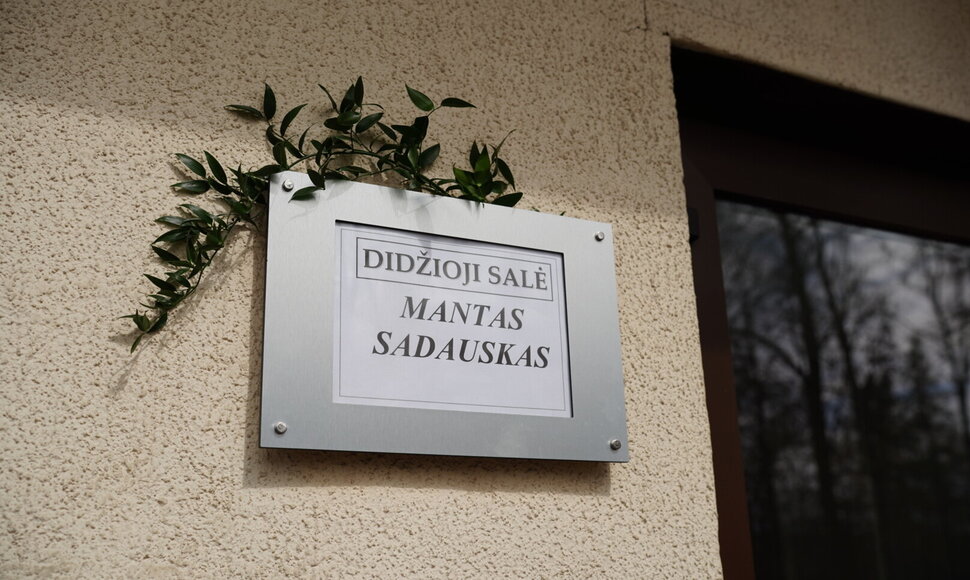 Atsisveikinimas su Mantu Sadausku