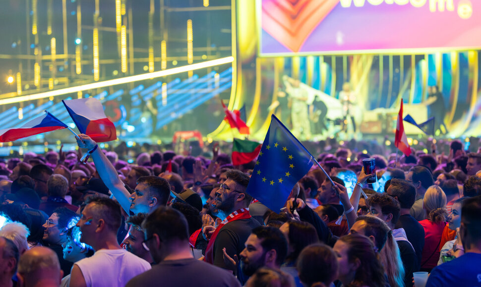 Antrasis &bdquo;Eurovizijos&ldquo; pusfinalis Vienoje