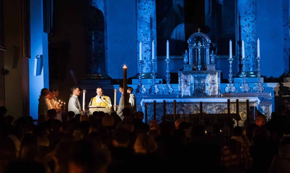 Velyknakčio liturgija Vilniaus &scaron;v. Stanislovo ir &scaron;v. Vladislovo arkikatedroje bazilikoje