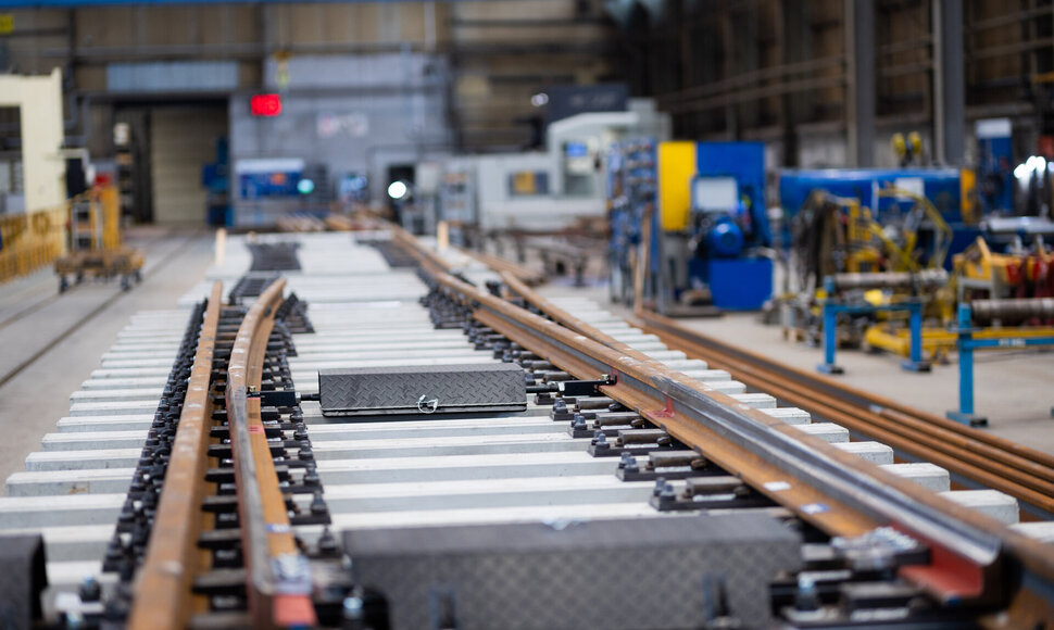„Rail Baltica“ geležinkelio iešmų gamybos pradžios renginys