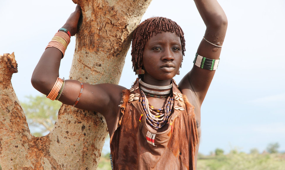 Desanešų genties moteris, Etiopija