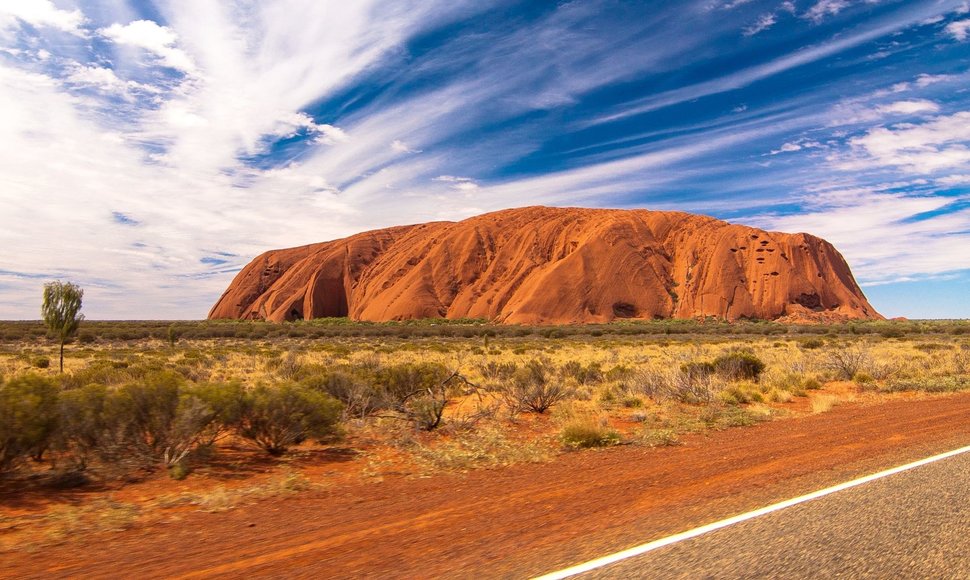 Uluru uola, Uluru-Kata Tjuta nacionalinis parkas, Šiaurės Australija