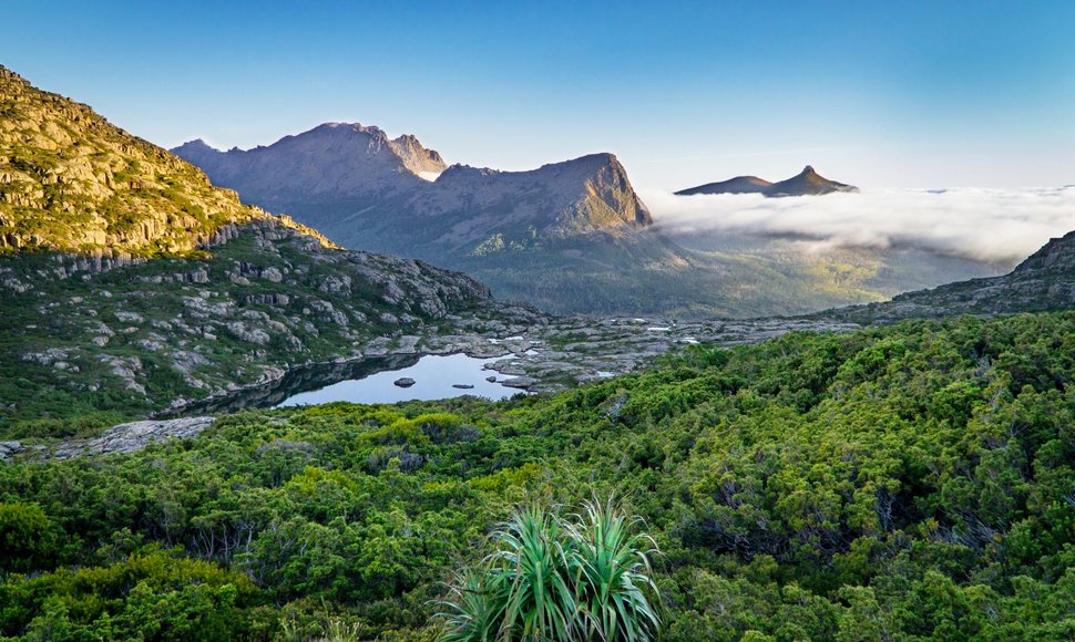 Aukščiausia Tasmanijos viršukalnė – Mt. Ossa, Tasmanija