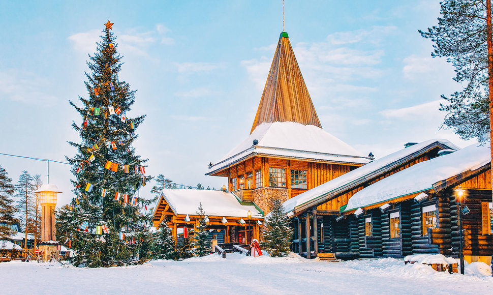 Kalėdų senelio rezidencija, Laplandija, Rovaniemis, Suomija