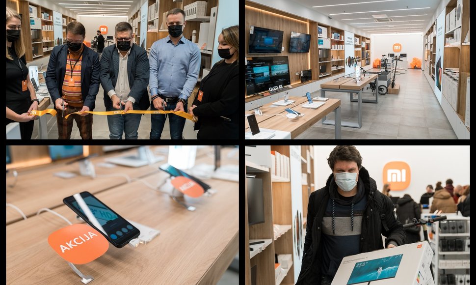 „Xiaomi“ parduotuvės atidarymas Vilniaus „Akropolyje“