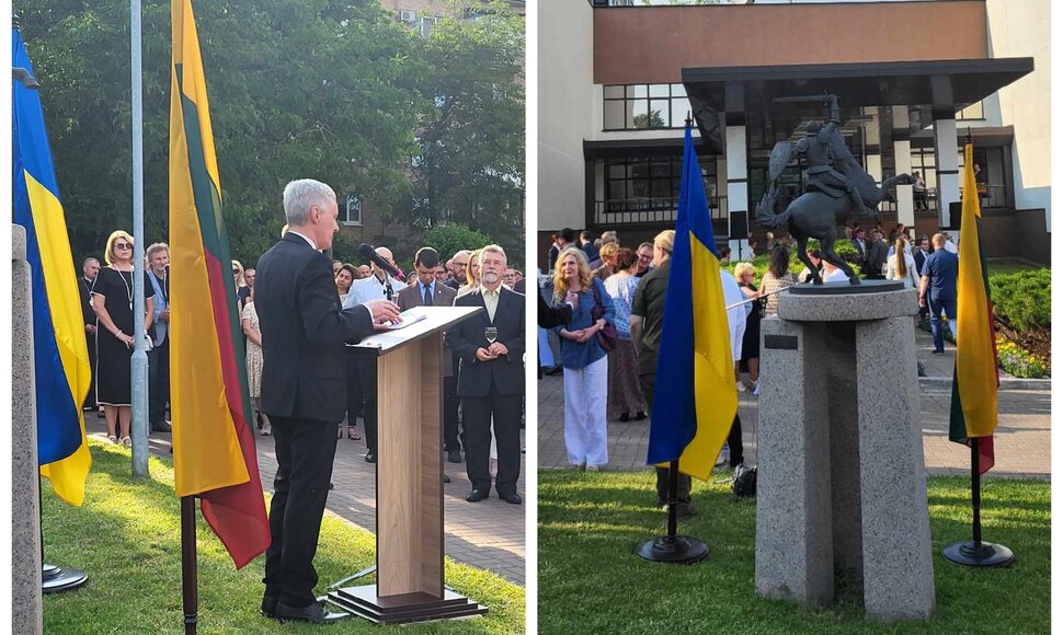 Valstybės dienos minėjimas Lietuvos ambasadoje Kyjive