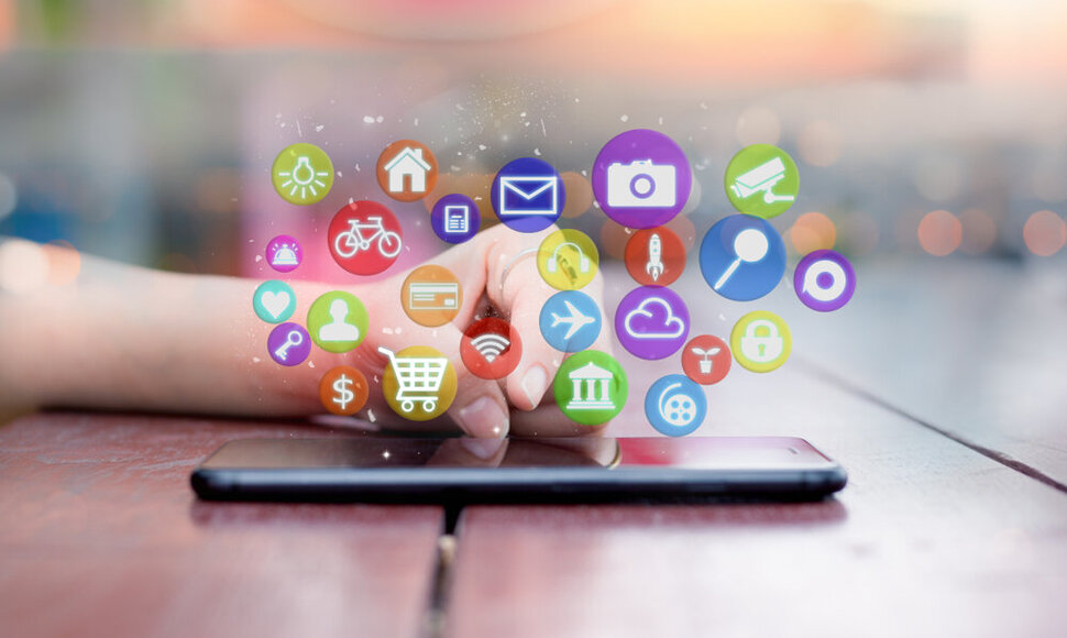 Mobiliojo telefono aplikacijos