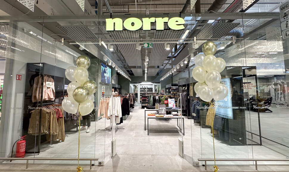 &bdquo;Outlet Park&ldquo; naujiena &ndash; vienintelė &scaron;alyje parduotuvė &bdquo;Norre&ldquo; &ndash; stebina rezultatais: atsakė, kas lėmė sėkmę