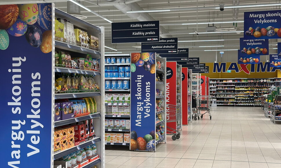 MAXIMOJE – viskas, ko reikia margų skonių Velykoms