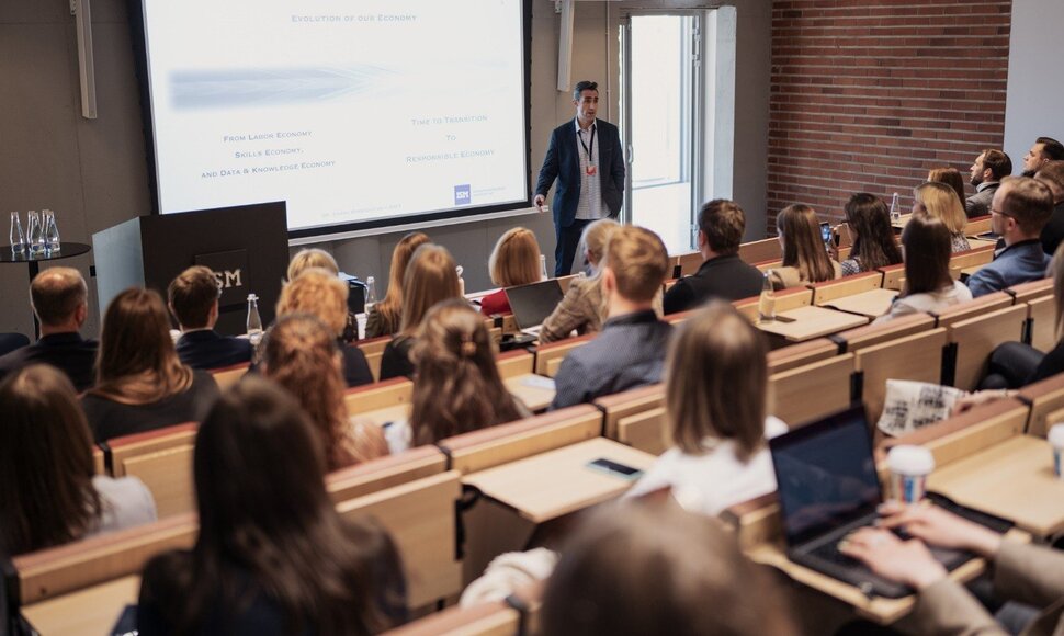 ISM Verslo tvarumo vadybos paskaita