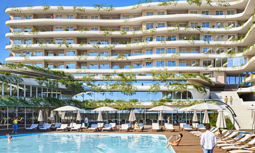 &bdquo;Azur Group&ldquo; apartamentų komplekso vizualizacija