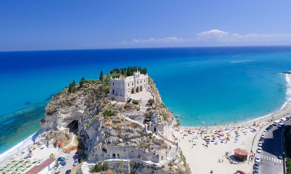 Tropea pakrantė, Kalabrija, Italija