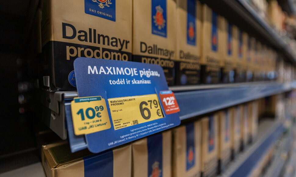 Pigiau, todėl ir skaniau: populiarių prekių įprastos kainos „Maximoje“ – mažesnės nei kitur
