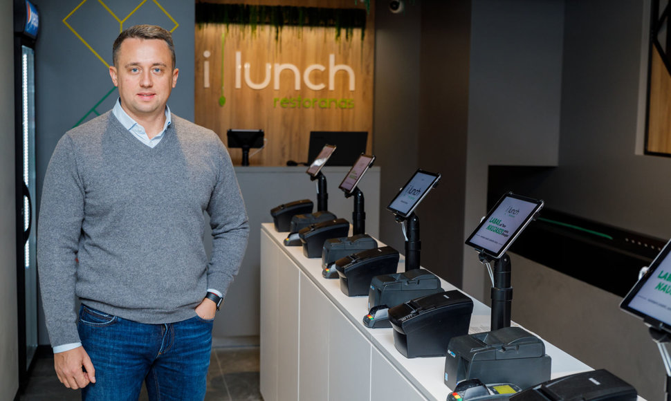  „iLunch“ restoranų tinklo savininkas Aurelijus Jasevičius 