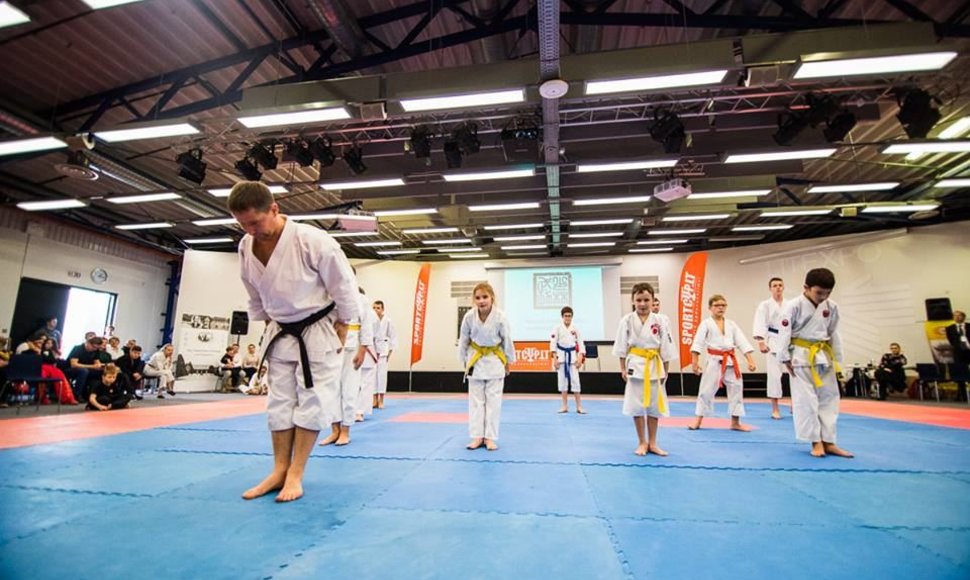 Karate treniruotė