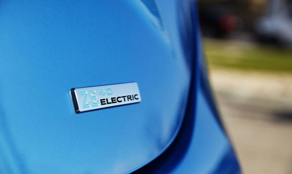 Elektrinis „Renault Zoe“ pasiekė Lietuvą.