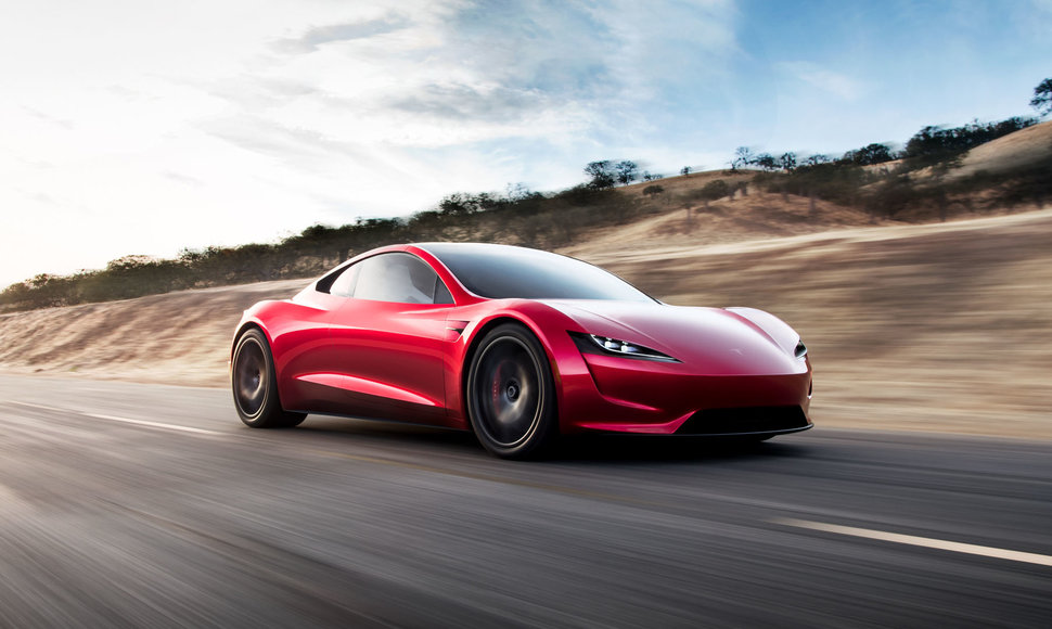 Naujasis „Tesla Roadster“