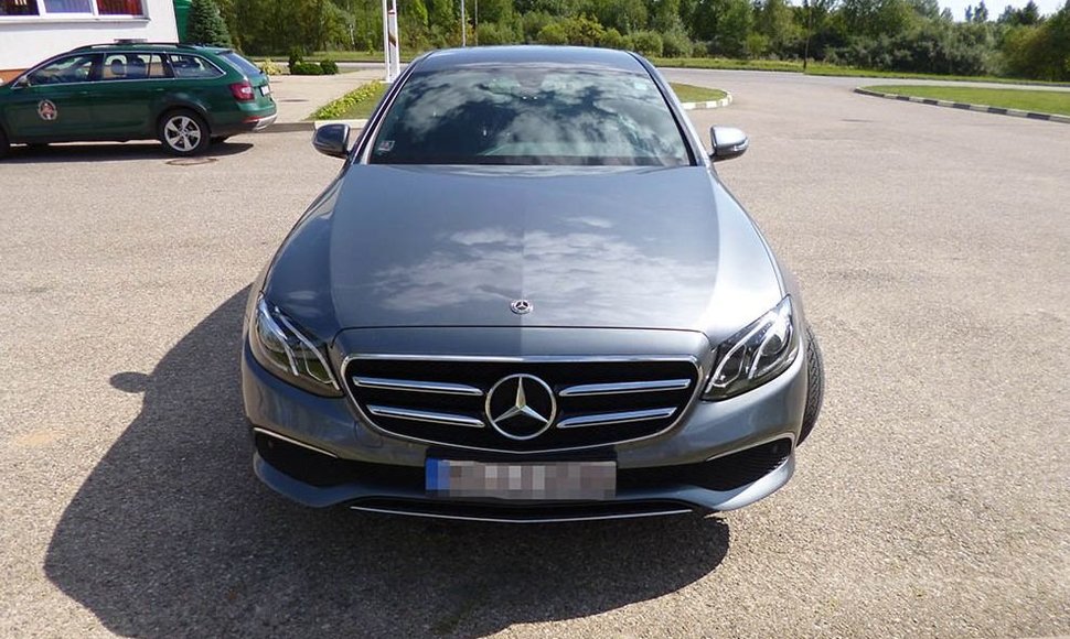 Sulaikytas vogtas „Mercedes“