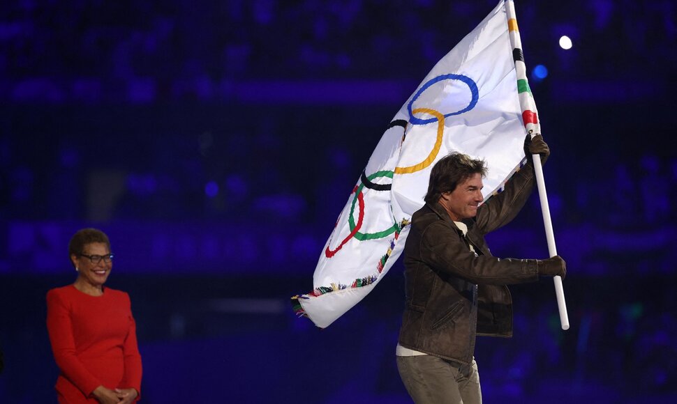 Paryžiaus olimpinių žaidynių uždarymo ceremonija
