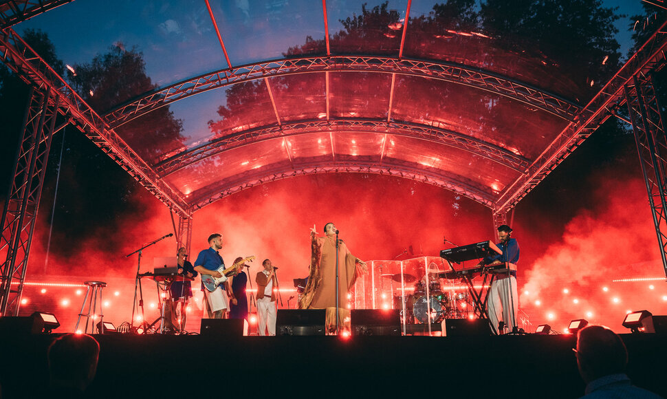 Jazzu koncertas Kauno dainų slėnyje