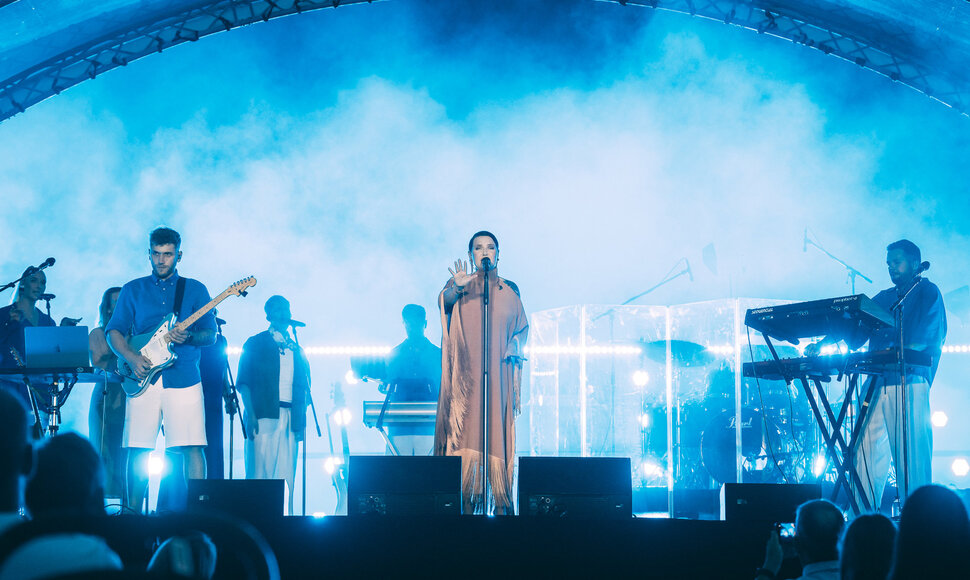 Jazzu koncertas Kauno dainų slėnyje