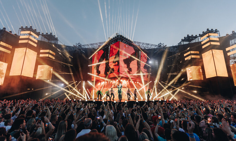 Natalijos Bunkės koncertas Klaipėdos &bdquo;Vasaros estradoje&ldquo;