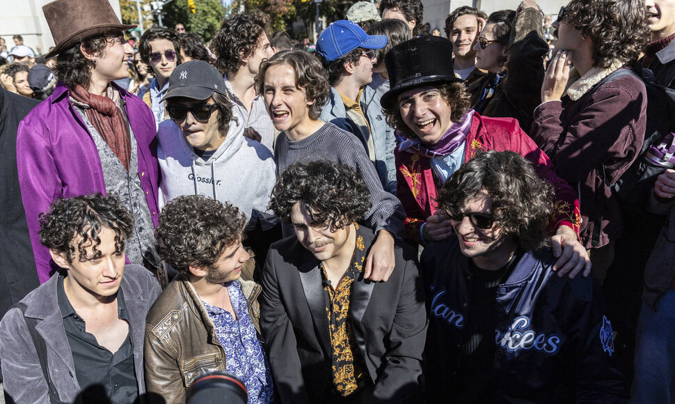 Timothee Chalamet antrininkų konkursas