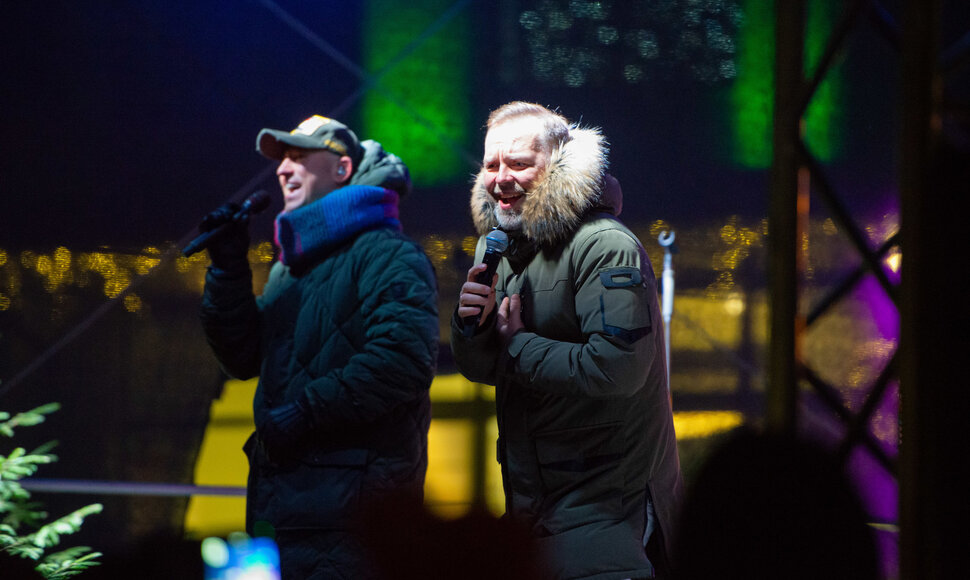 Naujosios Akmenės Kalėdų eglės įžiebimas