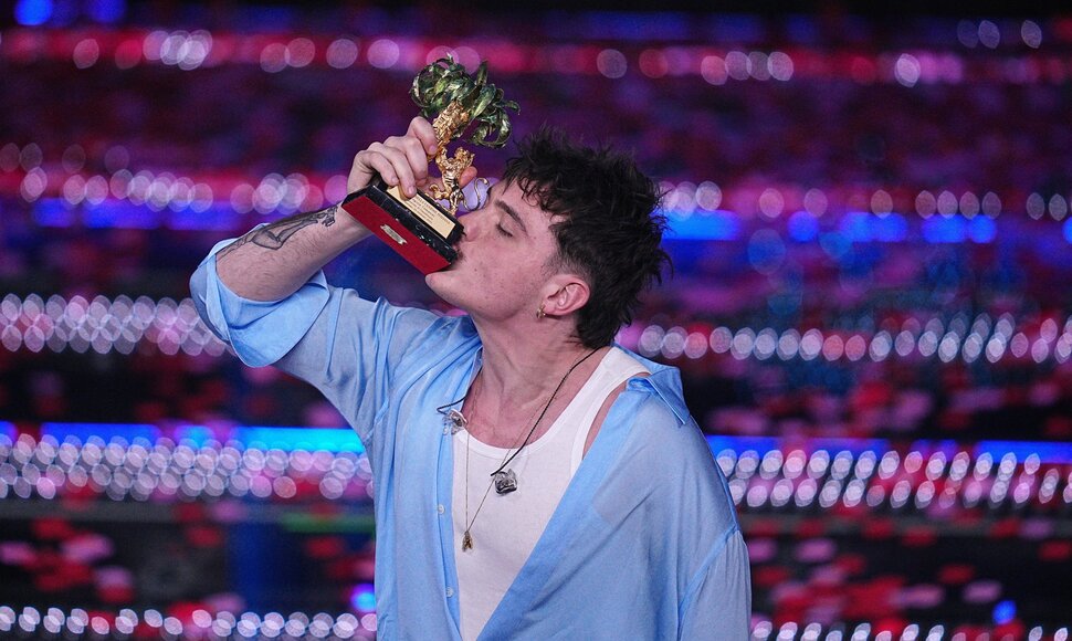 Sanremo muzikos festivalį laimėjo Olly