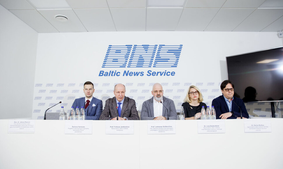 Spaudos konferencija „Mokslo inovacijos suteikia viltį gyventi“
