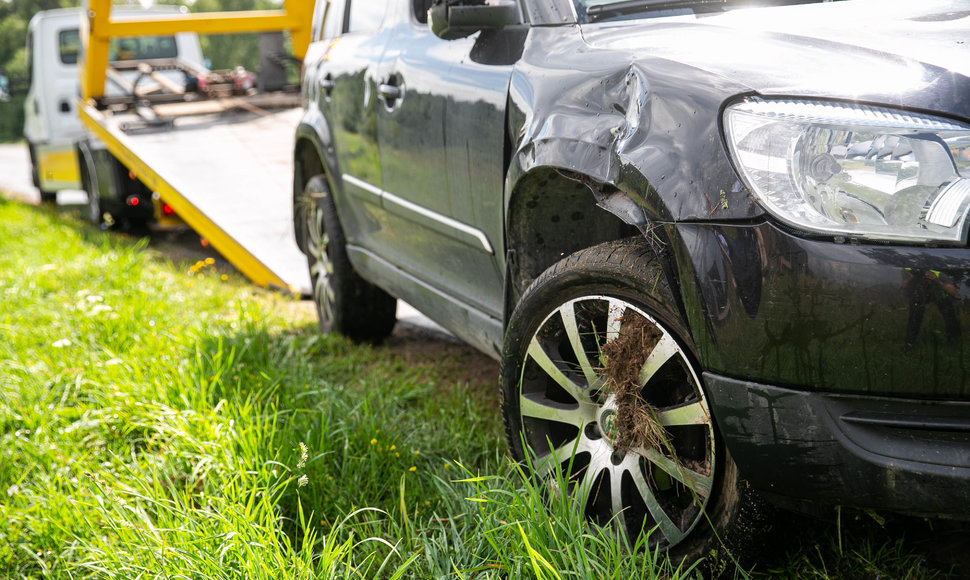 Čekoniškių kaime vertėsi „Škoda“