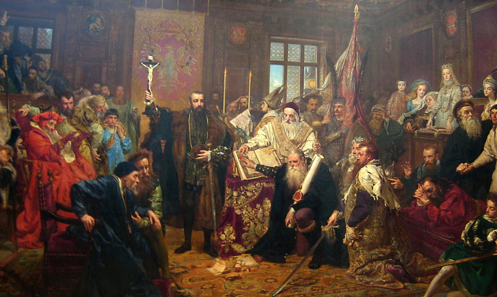 Jan Matejko, Lublino unija 1569