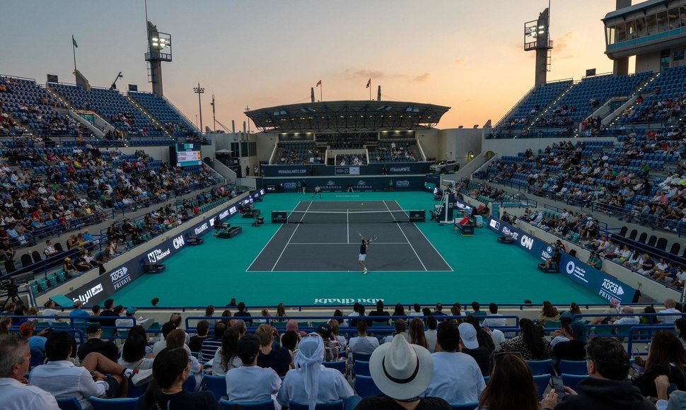 „Mubadala World Tennis Championship“ turnyras Abu Dabyje