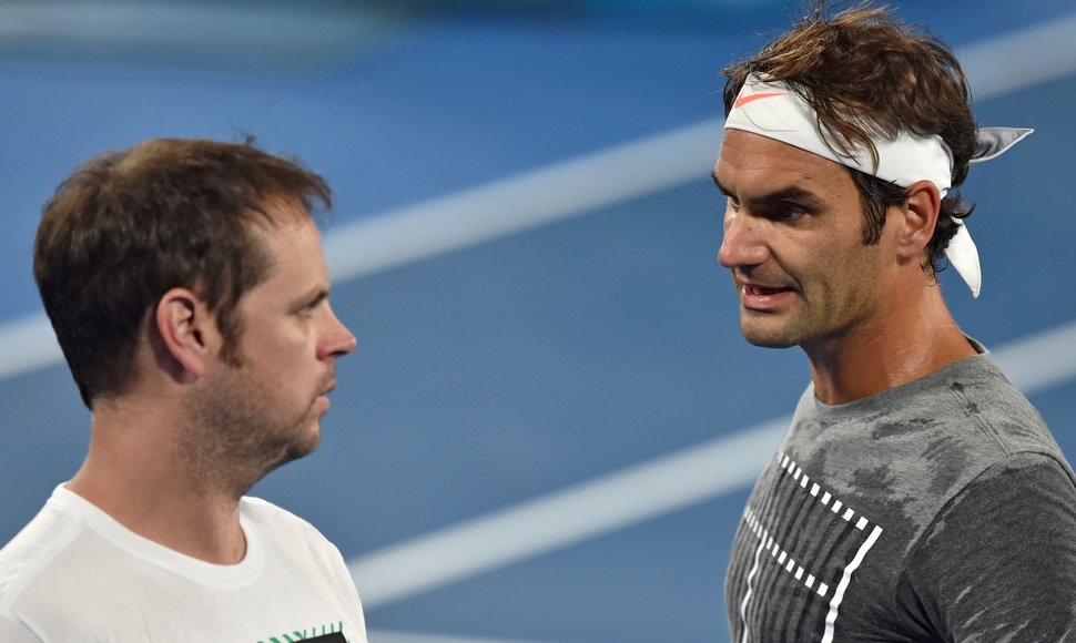 Severinas Luthi ir Rogeris Federeris
