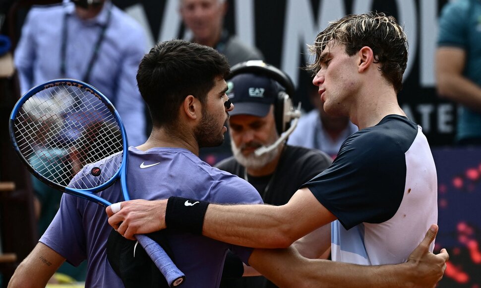 Carlosas Alcarazas ir Jackas Draperis