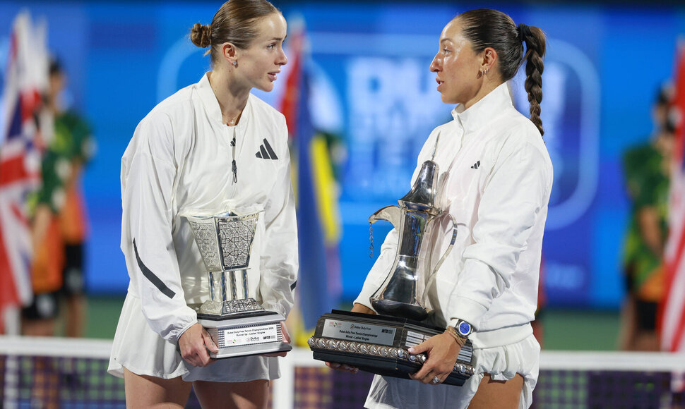 Elina Svitolina ir Jessica Pegula