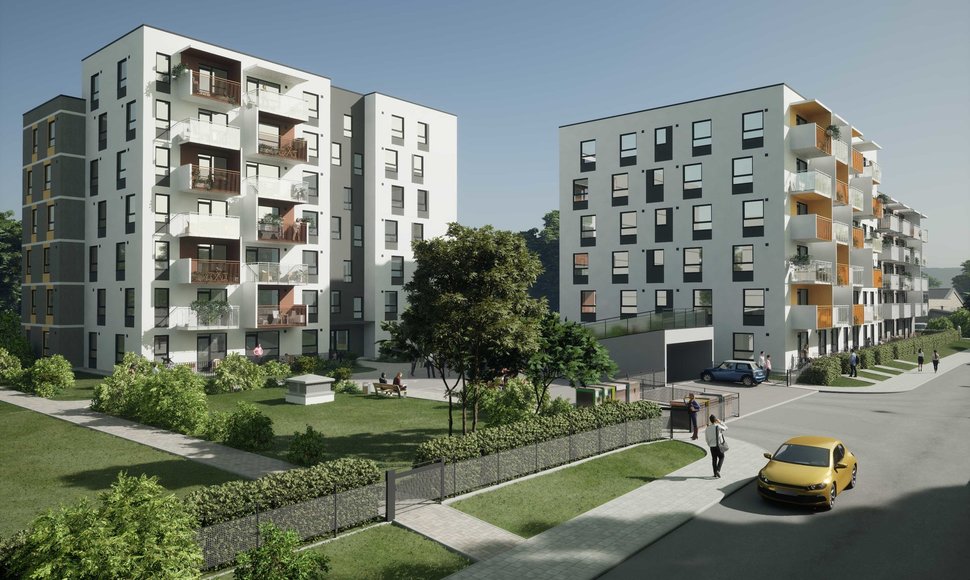 „Eika Residential Fund“ Skroblų gatvėje plės daugiabučių kvartalą
