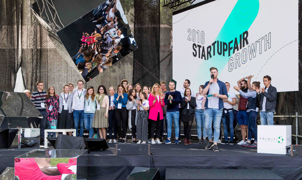 „Startup Fair“ mugė