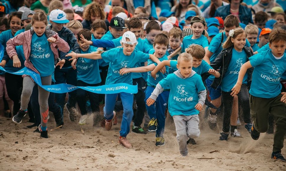 Klaipėdoje ir Kaune vyks UNICEF vaikų bėgimas