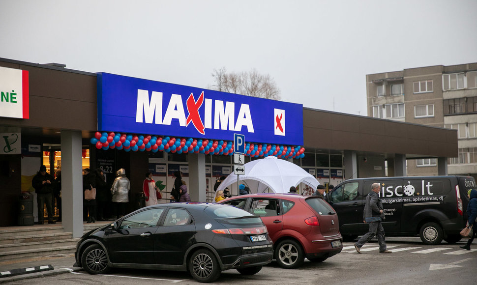 Alytuje duris atvėrė atnaujinta „Maximos“ parduotuvė