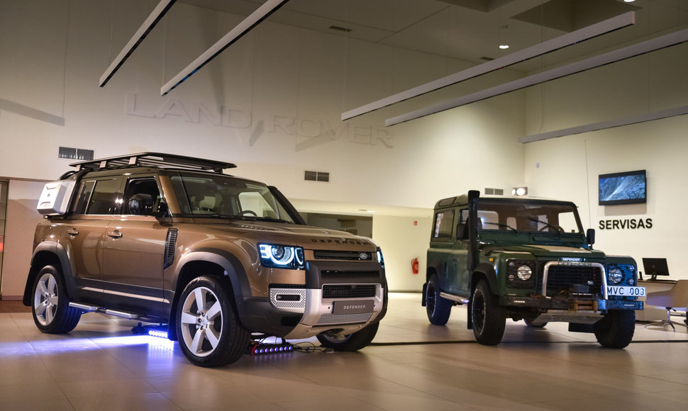 Lietuvoje pristatytas naujasis „Land Rover Defender“