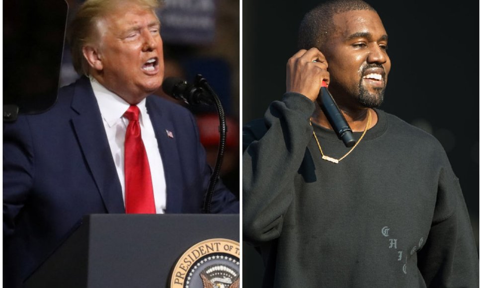 Donaldas Trumpas, Kanye Westas