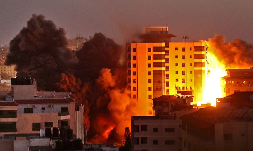 Gazos Ruožas po Izraelio karinių pajėgų antpuolio