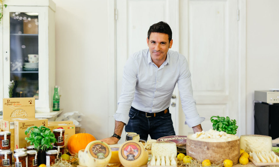 Sūrio ekspertas Paolo Campigli: „Gaminant svarbiausia išlaikyti balansą“