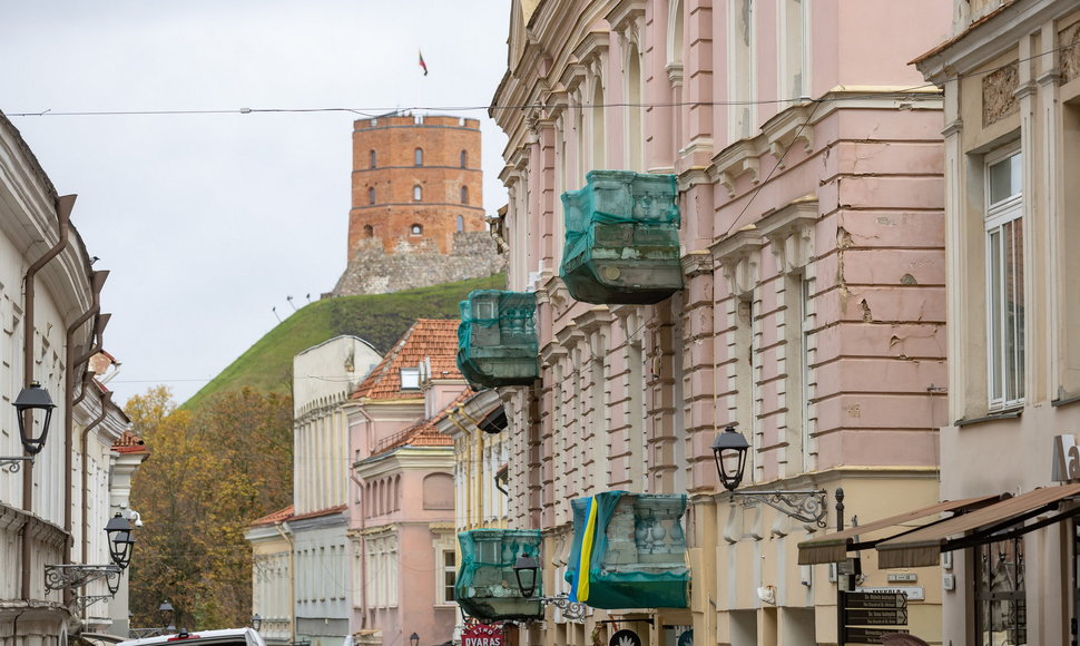 Startuoja Vilniaus paveldotvarkos programa: finansuos fasadų, balkonų, medinės architektūros tvarkymą