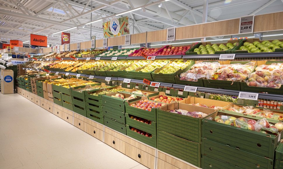 Tyrimas atskleidė, kad pigiausi vaisiai ir daržovės – prekybos tinkle „Lidl“