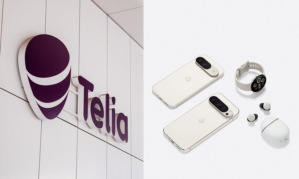 Pagaliau: „Telia“ į Lietuvą atveža „Google Pixel 9“ telefonus