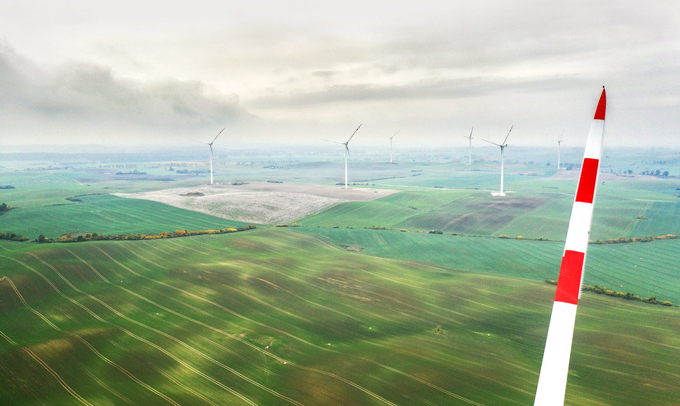 Wind farm in Pomerania