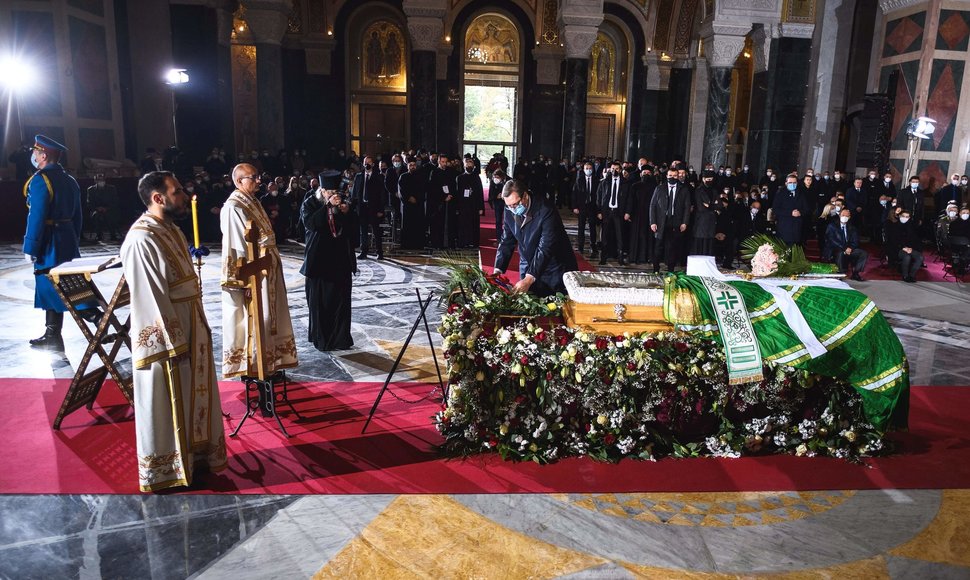 Serbijos patriarcho laidotuvės